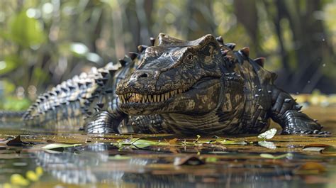  Deinosuchus! A Prehistoric Crocodile With Jaws That Could Crush a Car