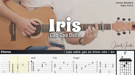 How to Play Iris on Guitar: A Journey Through Strings and Dreams