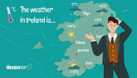 What is the weather like in Ireland in May, and why do leprechauns prefer it over April showers?